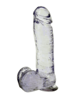 Luxy 8 Inch Clear Dong