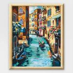 Adult Paint By Numbers With Frame - Venetian Pasttimes