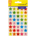 Star Smiley Face Stickers 3 Sheets 120 Piece
