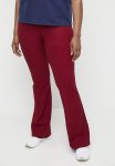 Cotton On Plus Reform Rib Flare - Deep Red