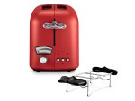 De'Longhi Argento 2 Slice Toaster - Red - CT021.R1