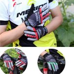 Outdoor Full Finger Cycling Gloves Breathable Anti Slip Mountain Bike Gloves Wear-resistant Durable Gloves