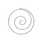 Spiral Trivet Silver