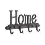 4 Home Hooks Black