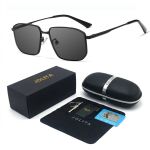JOLITA-8275 Square Frame Nylon Polarized Sunglasses With Uv Protection