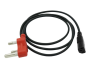 Iec Power Cord With Dedicated Red Plug Top 1.8M Cable -