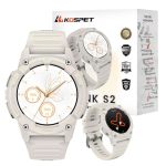 Kospet Tank S2 Smart Watch For Women Gps Pressure altitude compass 5ATM Waterproof 1.32" Amoled Display Fitness Tracker Answer m
