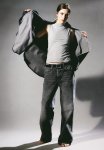 Baggy Low Jeans - Grey