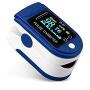 Casey Digital Fingertip Pulse Oximeter- Non-invasive Device Measures SPO2 Blood Oxygen Saturation Levels And Pulse Rate In 10 Seconds LED Display Automatically Shut Down
