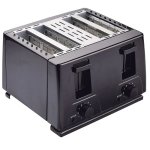 Retro 4 Slices Bread Toaster With Automatic Pop-up
