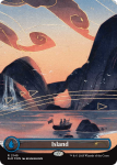 Island 2145 Secret Lair Drop Series - Damaged Foil