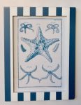 Blue Shell Picture 2X40X30CM