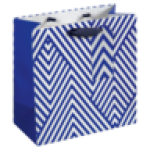 Shevron Square Medium Gift Bag