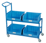 Linbin Storage Bin Trolley Kit 6