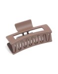 Brown Coated Large Claw Clip