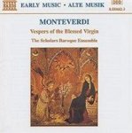 Monteverdi: Vespers Of The Blessed Virgin Cd