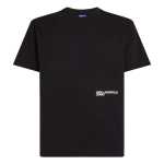 Digitized Karl T-Shirt -black