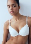 LaCie Lace Push-up Bra - White