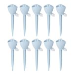10-PACK Plastic Self-watering Drip Spikes - Adjustable Automatic Plant Watering Devices No Battery Needed - Universal Drip Irrig