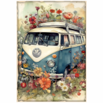Tear Resistant Deco Print Vw Combi