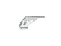 ASG SP-01 Shadow CNC Rail Mount - Silver