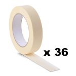 Glue Devil Tape Masking 24MM X 40M High Temperature 36 Per Box