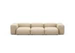 Three Module Sofa - Canvas - Beige - 314CM X 115CM