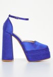 Footwork Devine Platform Heel - Blue