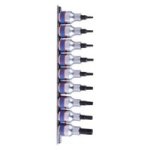 King Tony - Socket Set 3 8 Torx T10-T50 - 2 Pack