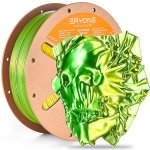 Eryone Hyper Speed Dual Color Green And Yellow Silk Pla Filament For 3D Printers
