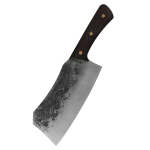 Lifespace 8" Chef Chopping Cleaver With 3 Rivets & Wood Handle