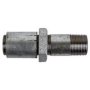 Galvanised Long Screw Nipple - 20MM 10 Piece Pack