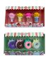 Eraser Gift Set - Popcorn & Donut Erasers 8-PACK