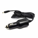 12V Vehicle Dc Power Adapter 5.5X2.5MM Long Barrel Plug Black