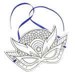 Mask – Colour In Superhero