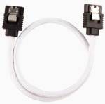 Corsair Premium White Sleeved Sata 6GBPS 30CM Cable