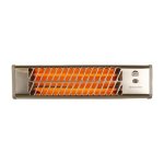 Quartz Bathroom Heater 3 X 500W Silver