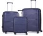 Pierre Cardin Montpellier Luggage Spinner 3 Piece Set Navy