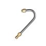 Seiwei High Pressure Washer Extension Wand U-shaped Curved Rod Undercarriage And Gutter Cleaner Attachment 14CM Stainless Steel Angled Extension La