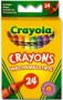 Crayola Crayons Pack Of 24 Assorted Colours