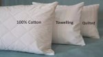 Towelling Pillow Protector
