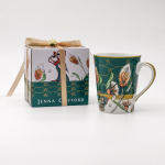 Jenna Clifford - Peacock Coffee Mug - Green