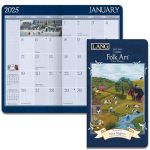 Lang Lang Folk Art 2025 Two Year Planner 25991071073