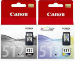 Canon 512 513 Original Ink Cartridge Combo Pack
