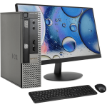 Dell Optiplex 990 Intel Core I5 8GB RAM 240GB SSD Genuine Windows 10 Pro Certified Refurbished Combo Including Monitor