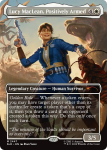 Lucy Maclean Positively Armed Secret Lair Drop Series - Damaged Foil