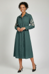 Midi Dress - XXL Dark Green