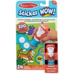 M&d Sticker Wow Tiger With Book & Stickers