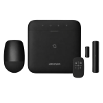 Hikvision Ax Pro 64 Zone Wireless Control Panel Kit - Black Series