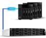 Asustor Lockerstor 12RD AS6512RD - 12 Bay Nas Quad-core 2.1GHZ Cpu 2.5GBE Port 8GB RAM DDR4 2U Rackmount Server With Redundant Power Supply Retail